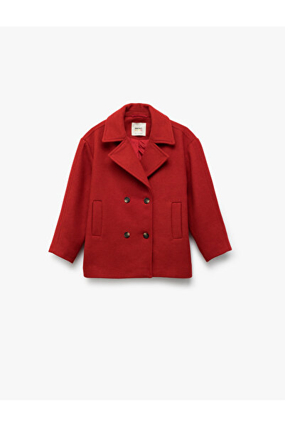 Koton Jachetă cu mânecă lungă cu decolteu petrecut în V nasturi