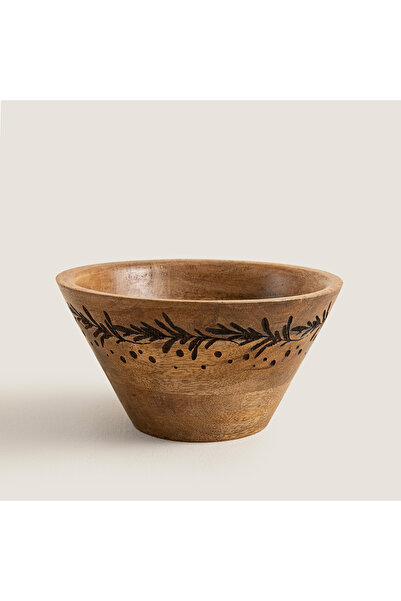 Chakra Oliva Sunum Kasesi 20 Cm Natural