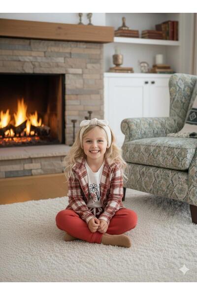 Amur Girl's Suit 3 Pieces Cotton