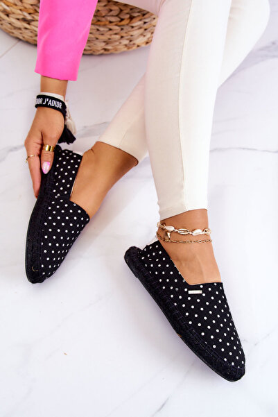 Big Star Shoes Women's Espadrilles with Polka Dots Big Star JJ274867 Black 37