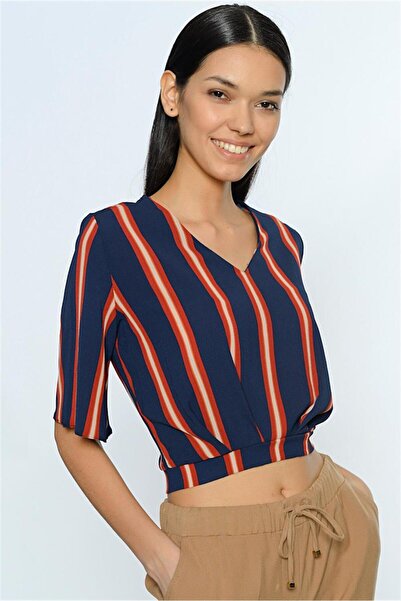 Dewberry Z6208 Blue-Solid Navy Blue