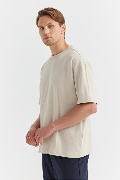 PAULMARK Men's Crew Neck Oversize T-shirt