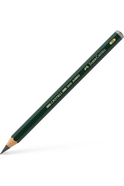 Generic Faber-Castell 9000 Jumbo Graphite Pencils 2B (Pack of 6)