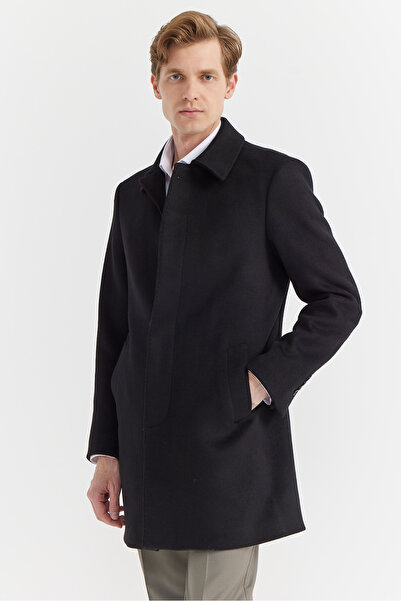 PAULMARK معطف رجالي بياقة قميص