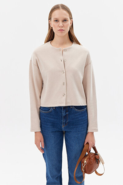 PAULMARK Women's Buttoned Cardigan