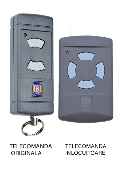 OEM Replacement remote control for 2 and 4-channel garage doors, fixed code 868.35MHz, Hormann HSE2-868 compatible