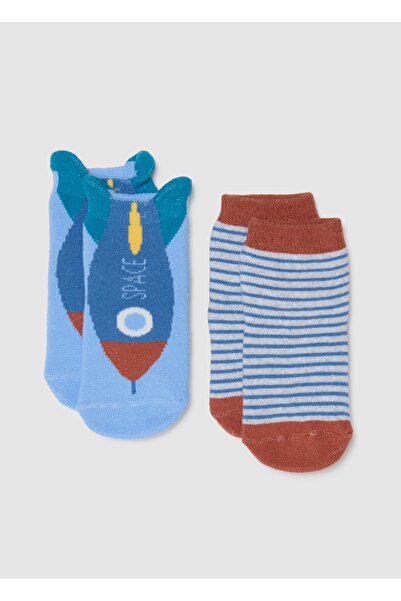 Ovs Children's socks in multicolour cotton blend elastic