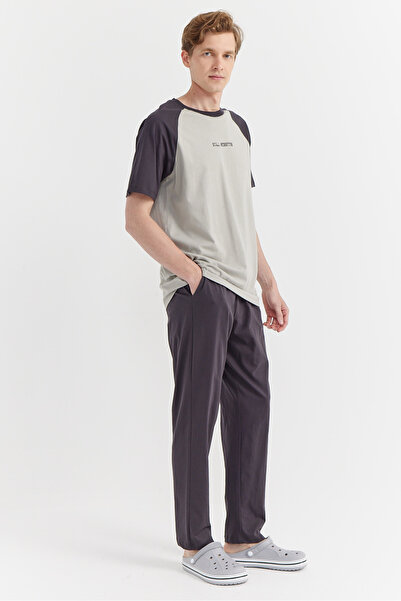 PAULMARK Ανδρικό Σετ Πιτζάμα με κοντομάνικο