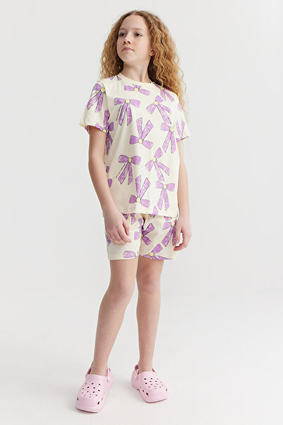 PAULMARK Σετ πιτζάμες για κορίτσια με τύπωμα με σορτς