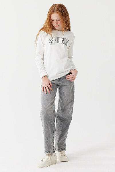 PAULMARK Blugi drepti pentru fete