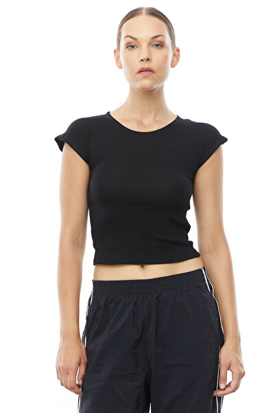 PAULMARK Body guler rotund pentru femei, strâns croială