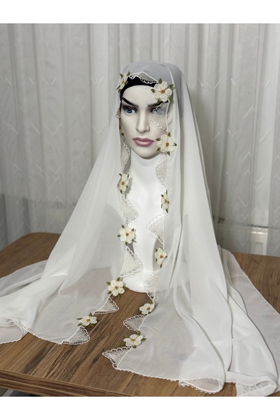 DEVSER Needlepoint Prayer Head Scarf