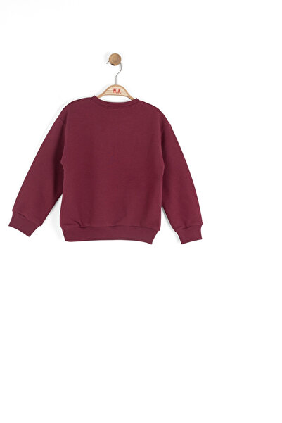 NK Girl's Dream Sweatshirt 4-8 Years Old Burgundy