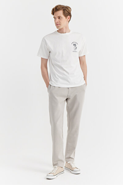 PAULMARK Ανδρικό παντελόνι με κορδόνι στη μέση