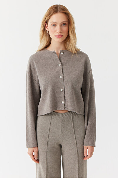 PAULMARK Women's Buttoned Cardigan