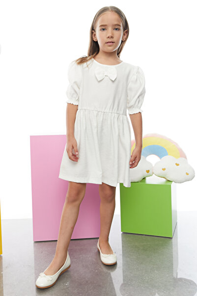 PAULMARK Φόρεμα για κορίτσια με ελαστική κορδέλα στη μέση