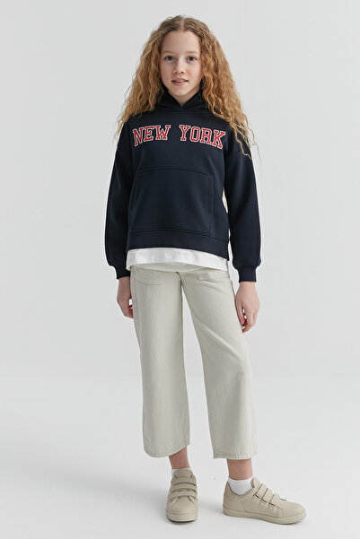 PAULMARK Світшот для дівчинки з капюшоном