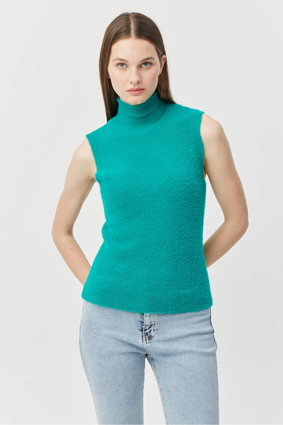 PAULMARK Γυναικείο κορμάκι από μαλακό πλεκτό υλικό Fisherman