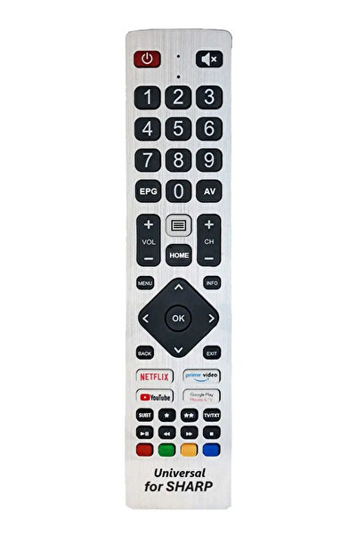 OEM SHARP 45 Keys (645) TV compatible universal remote control