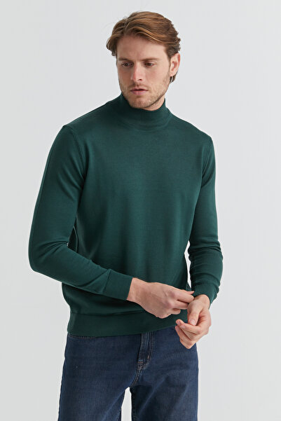 PAULMARK Men's Half Fisherman Knitwear Sweater