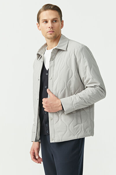 PAULMARK Men's Slim Fit Snap Closure Jacket