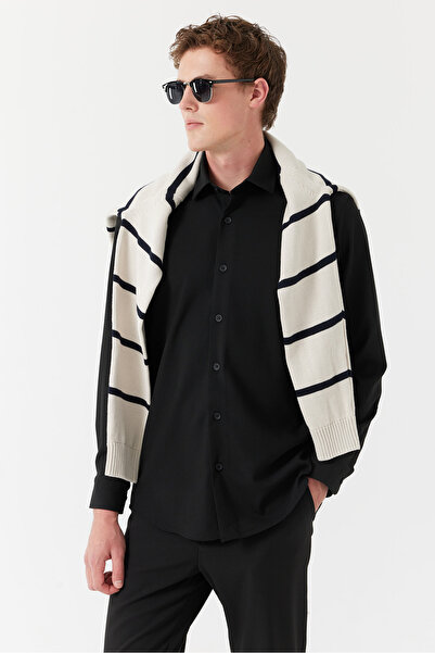 PAULMARK قميص رجالي عادي