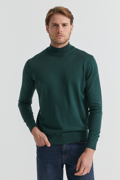 PAULMARK Men's Half Fisherman Knitwear Sweater