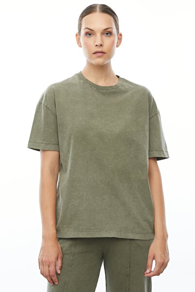 PAULMARK Πλενόμενο μπλουζάκι Basic oversized