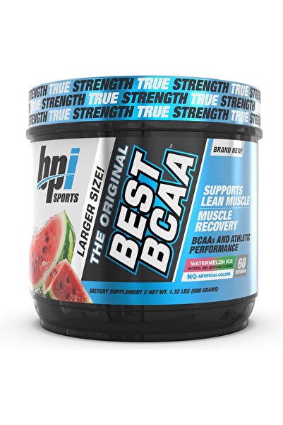 BPI SPORTS أفضل مسحوق BCAA، أحماض أمينية متفرعة السلسلة، نكهة البطيخ المثلجة،...
