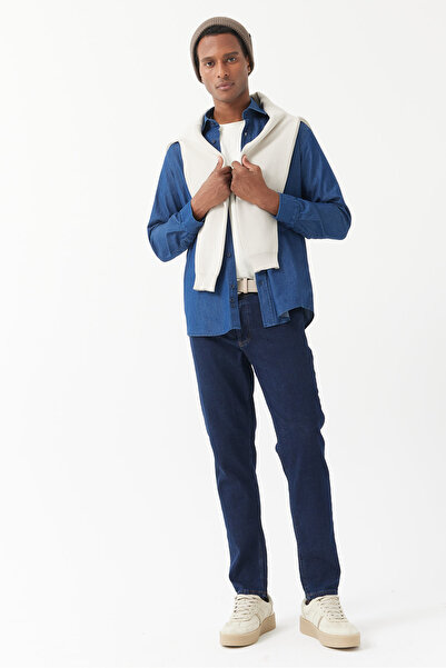 PAULMARK جينز بقصة ضيقة للرجال