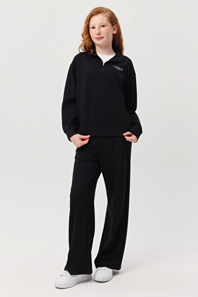 PAULMARK سروال رياضي مرن الخصر للفتيات