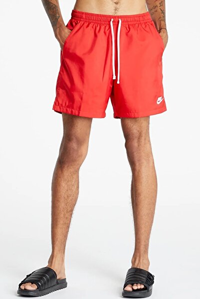 Nike Sportswear Men's Woven Short Men's Lined Swim Shorts Red