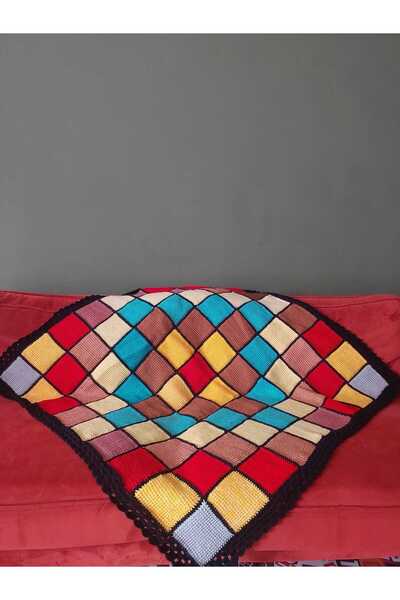 Loyal Friend Store koltuk şalı el örgüsü