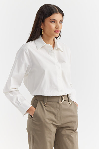 PAULMARK Γυναικείο βαμβακερό πουκάμισο