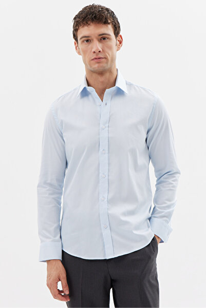 PAULMARK Ανδρικό πουκάμισο Slim Fit