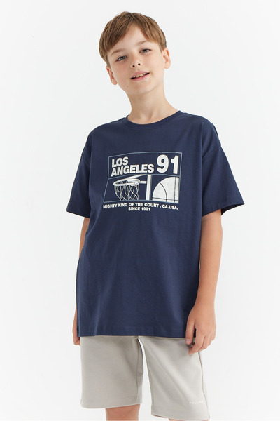 PAULMARK Baschet pentru băieți cu tematică tricou