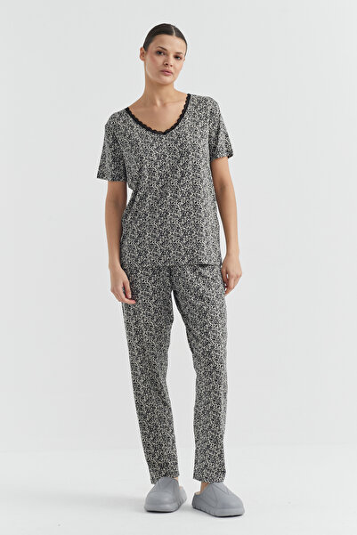 PAULMARK Σετ γυναικεία πιτζάμες με σχέδια