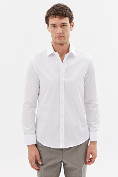 PAULMARK Ανδρικό πουκάμισο Slim Fit