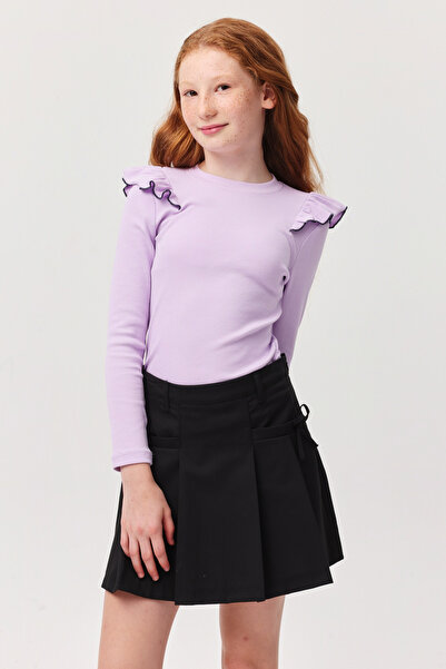 PAULMARK بلوزة بناتي بتفاصيل كتف