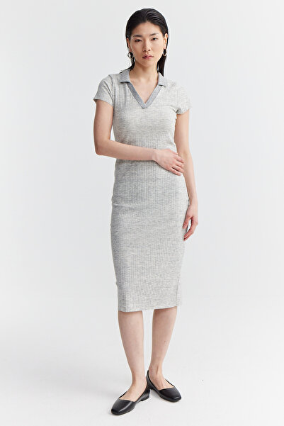 PAULMARK Γυναικείο φόρεμα με λαιμό πόλο