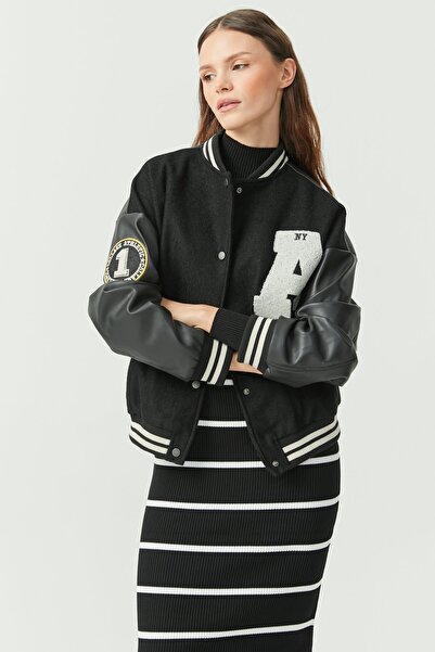 PAULMARK Women's Bomber Coat