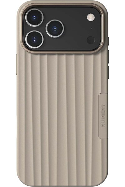 Nudient جراب جريء مع MagSafe لهاتف Apple iPhone 17 Pro Max (6.9 بوصة) - بيج كتان