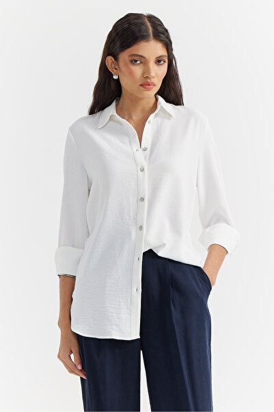 PAULMARK Cămașă cu textura moale pentru femei