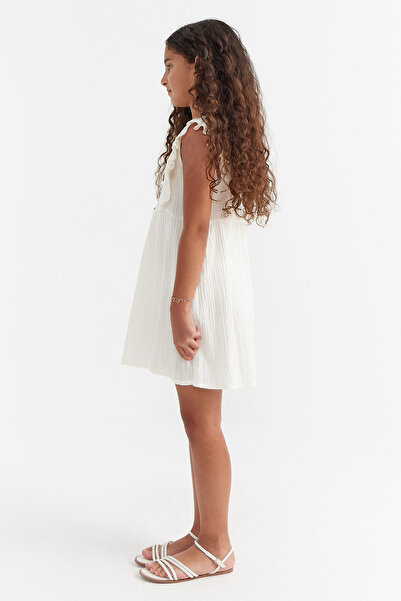 PAULMARK Φόρεμα με λεπτομέρεια με βολάν για κορίτσια