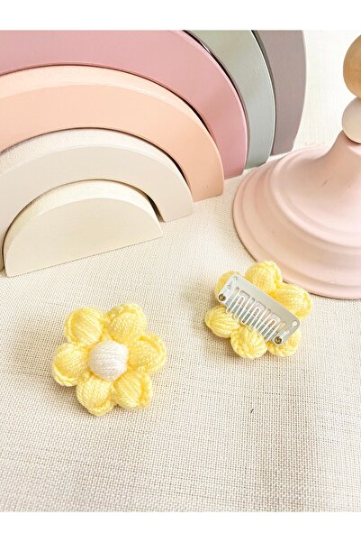 Derinkids Sarı Saçsız Bebek Tokası