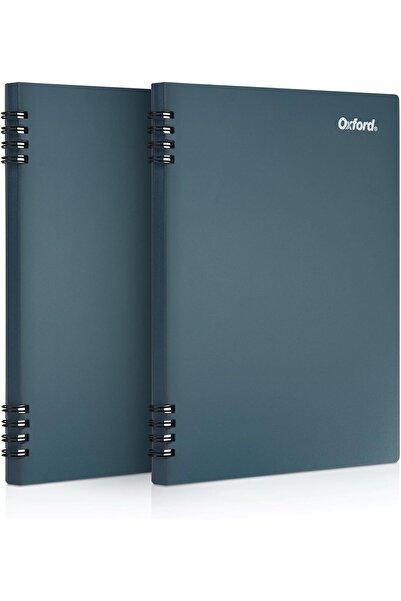 Oxford Stone Paper Notebook, 14 x 21.6 cm, Blue Cover, Pack of 2, 240 Pages