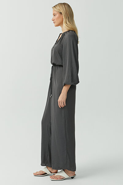 PAULMARK Γυναικεία λεπτή φόρμα σατέν εφέ