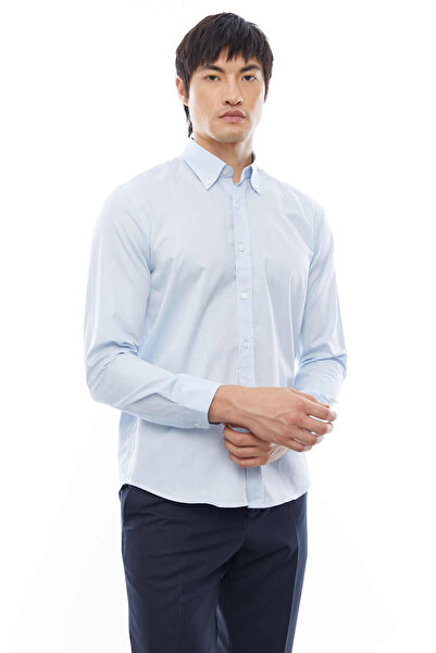 PAULMARK Πουκάμισο με κουμπιά στο γιακά