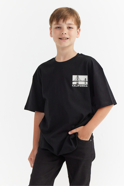 PAULMARK Μπλουζάκι με λεπτομέρεια εκτύπωσης για αγόρια