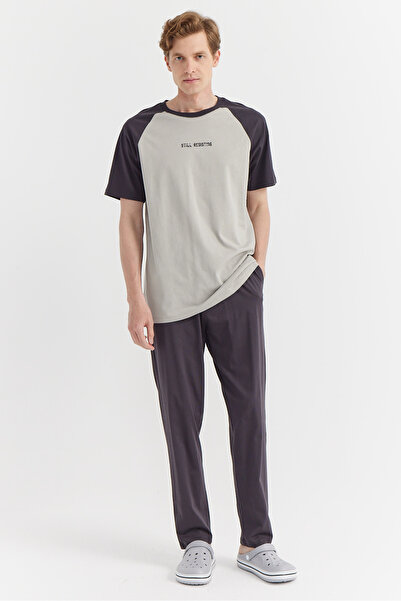 PAULMARK Ανδρικό Σετ Πιτζάμα με κοντομάνικο